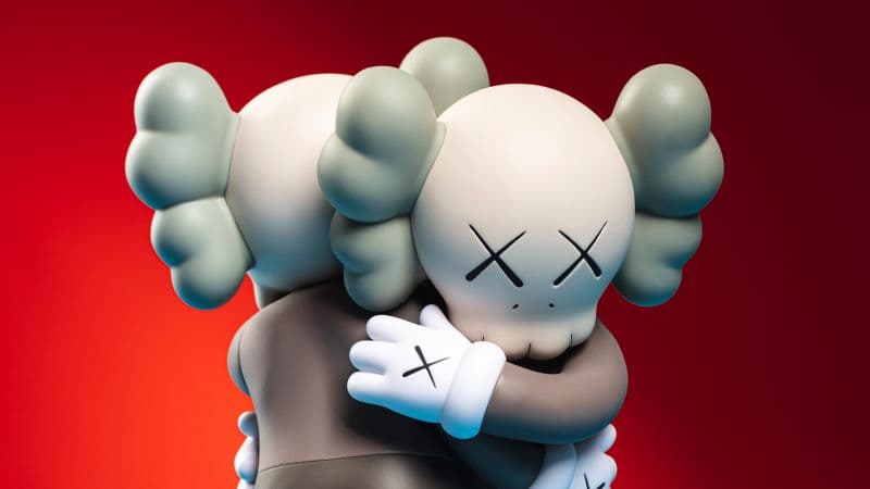 Kaws Companion Kaws hugging Wallpaper