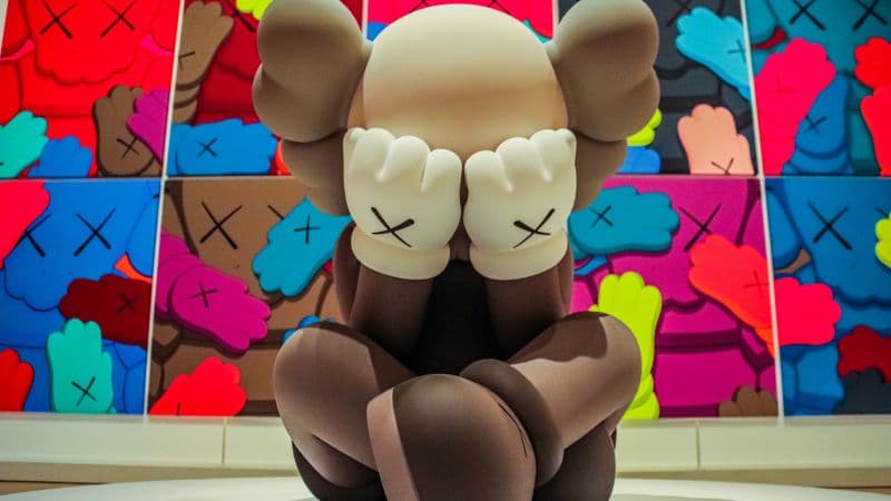 KAWS Separated Kaws Companion Wallpaper