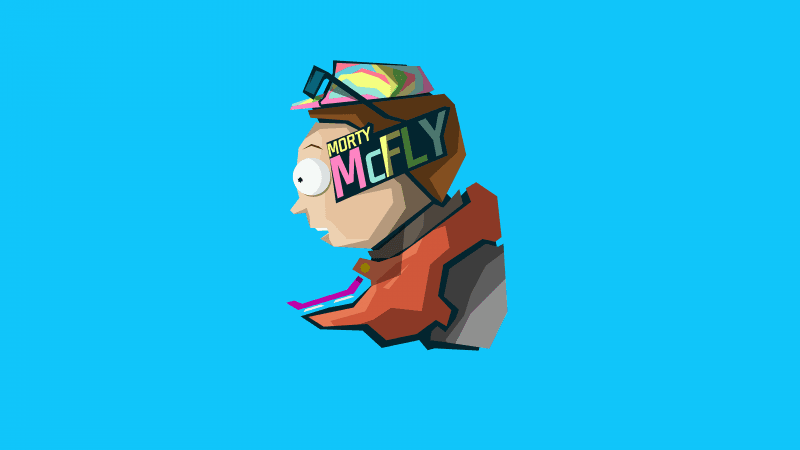 Morty McFly Morty Smith Wallpaper