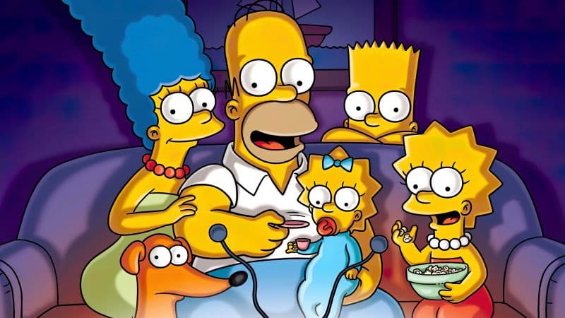 Simpson family The Simpsons Wallpaper