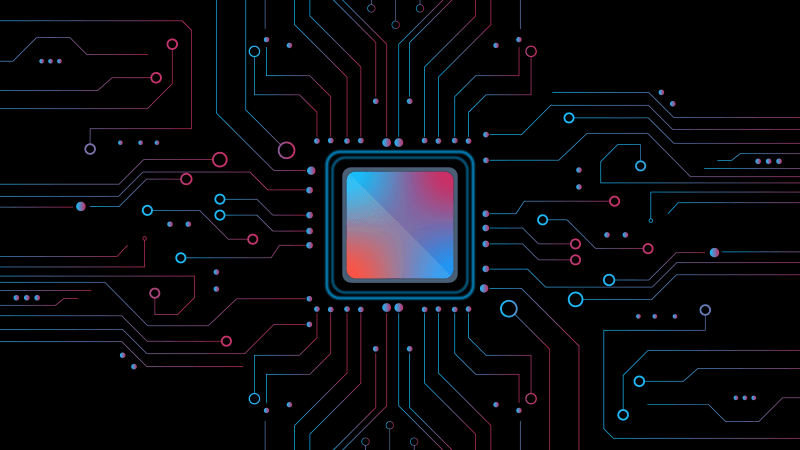 Computer chip CPU Wallpaper