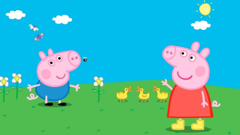 George Pig Peppa Pig Wallpaper