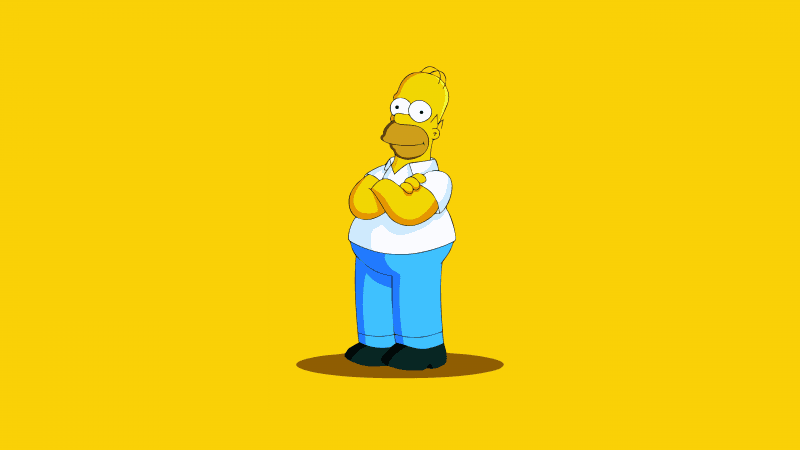 Homer Simpson The Simpsons Wallpaper