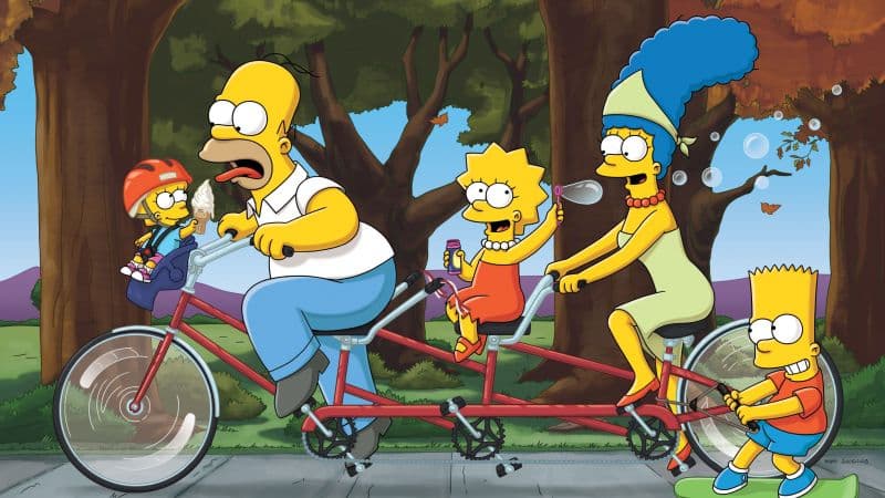 The Simpsons Cartoon Wallpaper