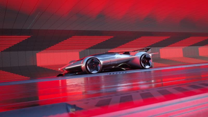 Ferrari Vision Gran Turismo Hybrid race cars Wallpaper