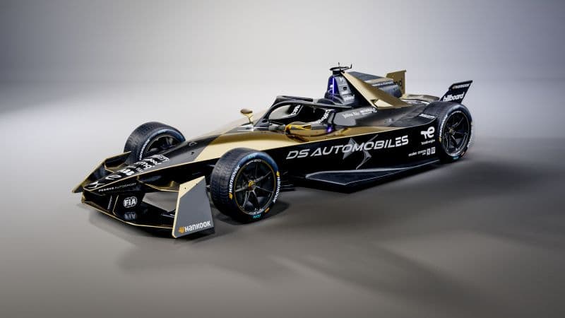 DS E-Tense FE 23 Formula E racing car Wallpaper
