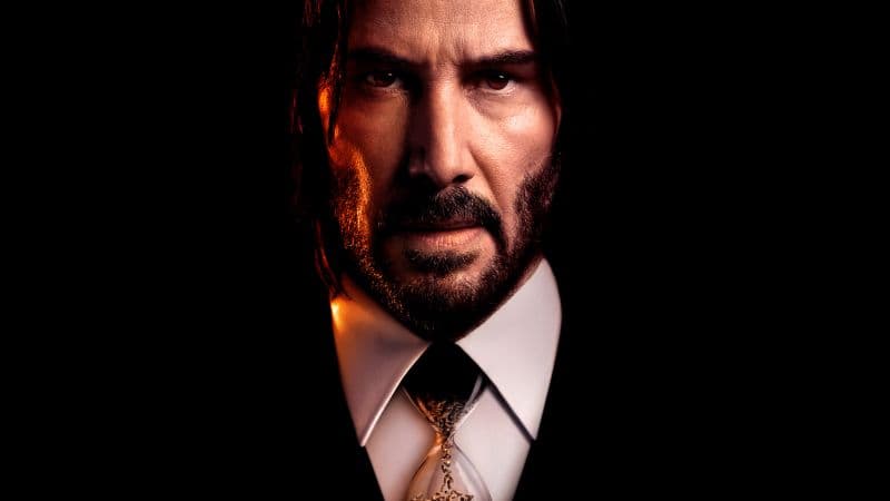 John Wick 4 Keanu Reeves as John Wick Wallpaper