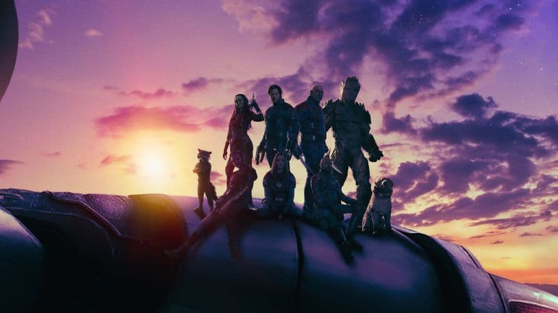 Guardians of the Galaxy Volume 3 Chris Pratt as Peter Quill Wallpaper