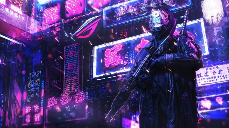 Cyberpunk Futuristic Wallpaper