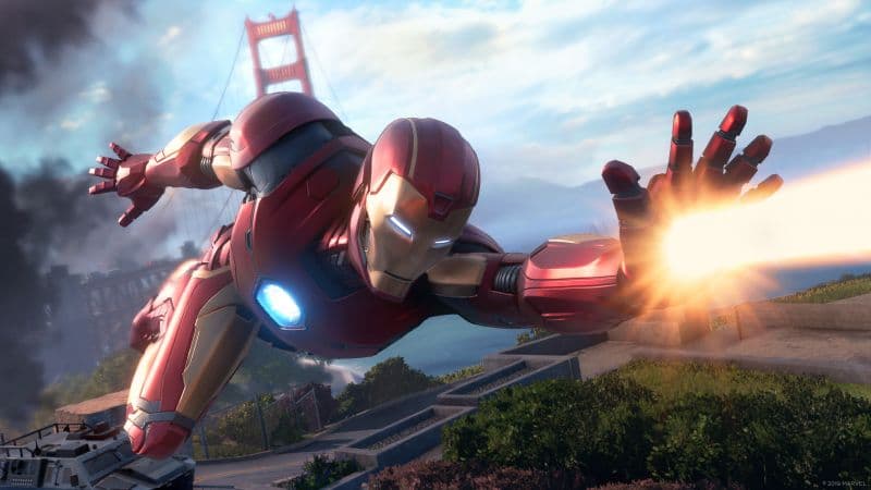 Iron Man Marvel's Avengers Wallpaper