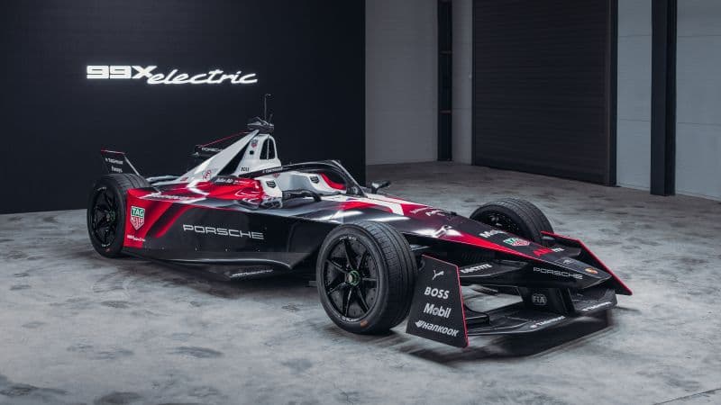 Porsche 99X Electric Formula E racing car Wallpaper