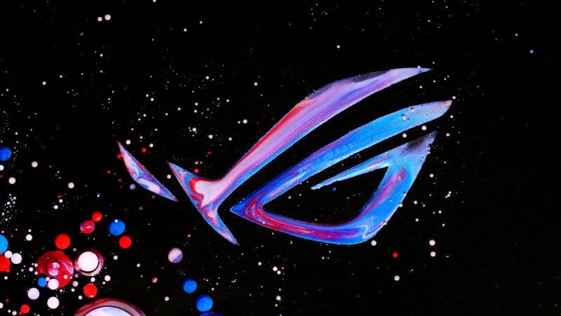 ASUS ROG Colorful logo Wallpaper