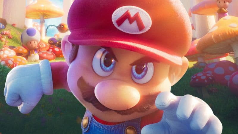 Chris Pratt as Mario The Super Mario Bros. Movie Wallpaper