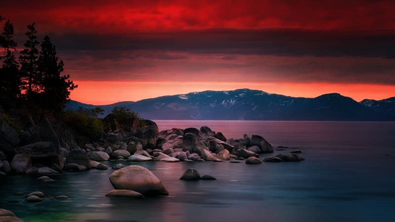 Lake Tahoe Sand Harbor Wallpaper