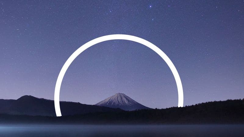 Mount Fuji Night Wallpaper