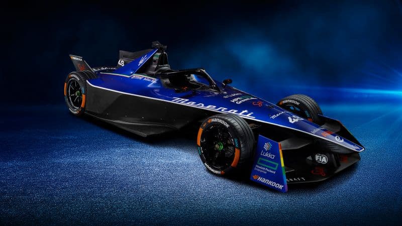Maserati Tipo Folgore Formula E racing car Wallpaper