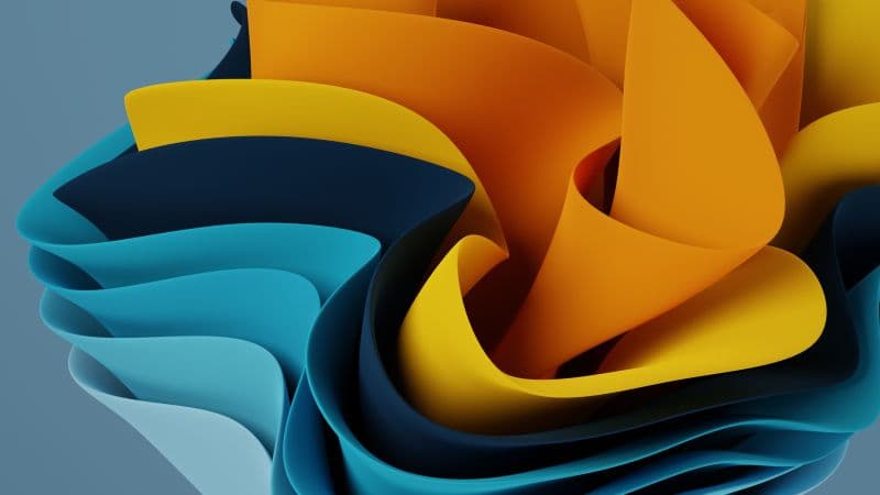 Abstract background 3D Render Wallpaper