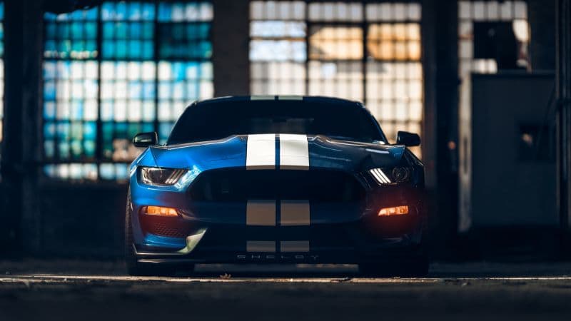 Ford Mustang Shelby GT350 American muscle car Wallpaper