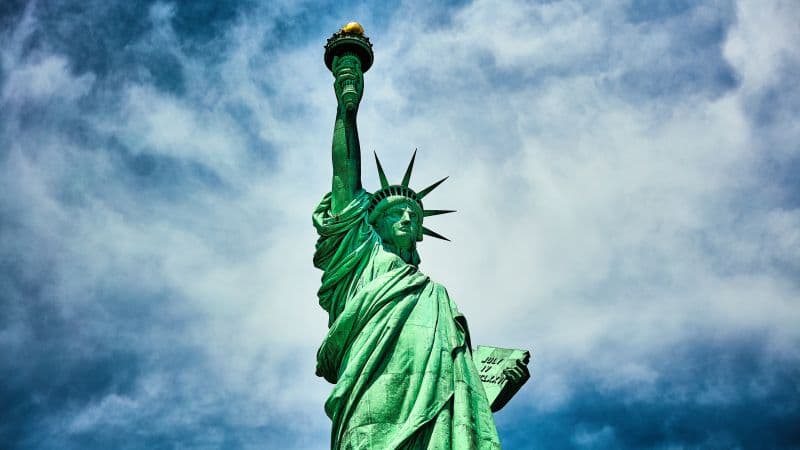 Statue of Liberty New York Harbor Wallpaper