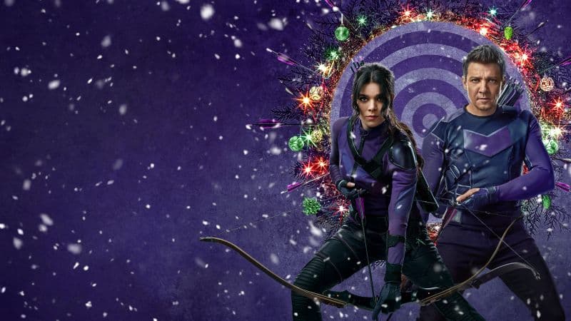 Hawkeye So This Is Christmas Wallpaper