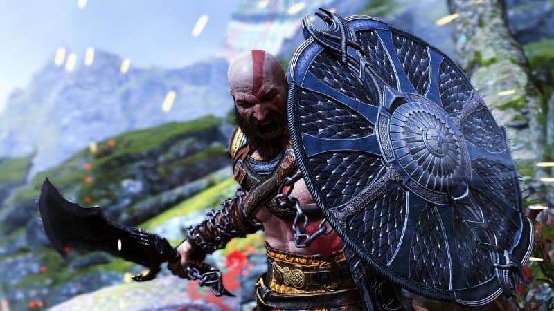 Kratos God of War Ragnarök Wallpaper