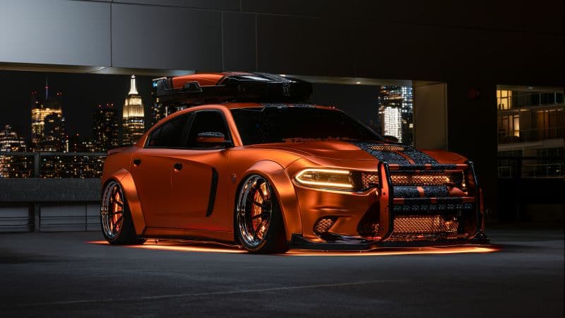 Dodge Charger Hellcat Custom tuning Wallpaper