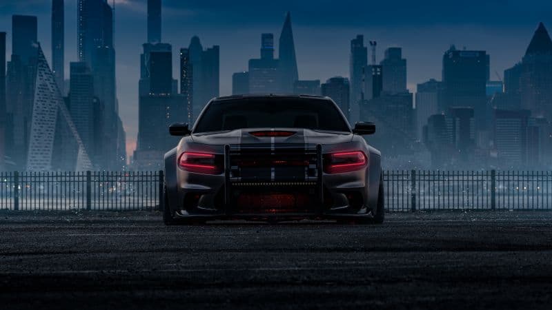 Dodge Charger Hellcat 8K Wallpaper