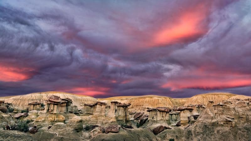 Ah-Shi-Sle-Pah Wilderness Sunset Wallpaper