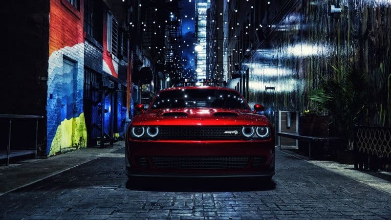 Dodge Challenger SRT Hellcat Muscle cars Wallpaper