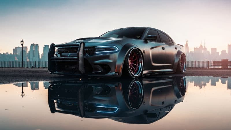 Dodge Charger Hellcat Muscle car Wallpaper