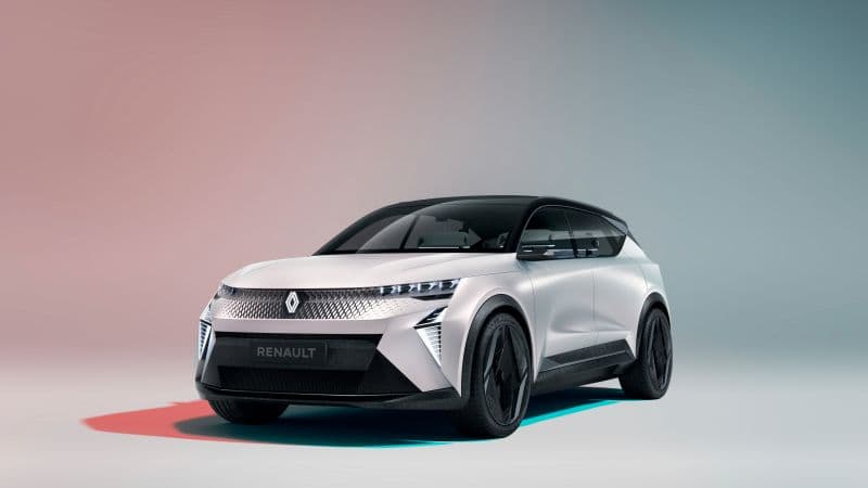 Renault Scénic Vision Electric crossover Wallpaper