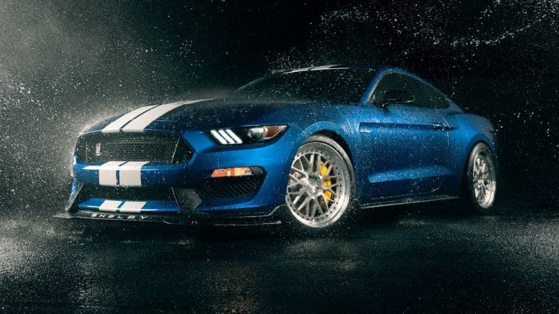 Ford Mustang Shelby GT350 Muscle sports cars Wallpaper