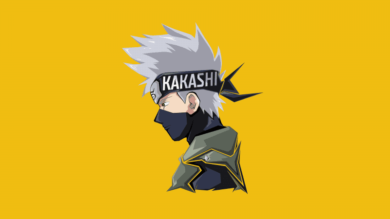 Kakashi Hatake Illustration Wallpaper